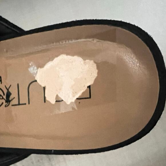 Corkys Footware Haisley Heeled Pointed Toe Mules Women’s Size 9 Black Faux Suede - Picture 9 of 9